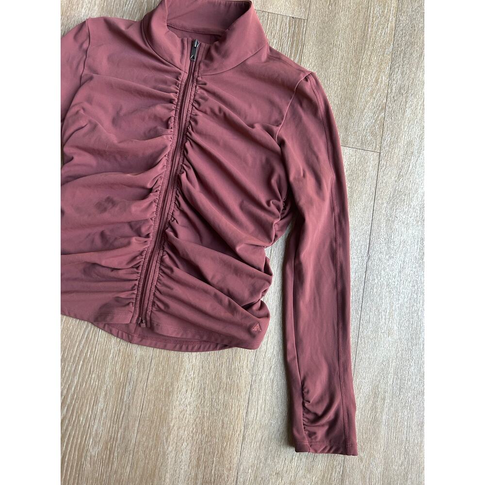 VitalityCloud II GatherJacket mauvepurple athleisureyogaPilates elevatedworkout - Picture 7 of 16